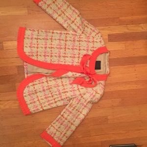 Jcrew Collection Candy Tweed Boucle Jacket
